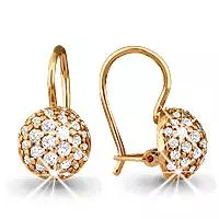 Серьги из золота, артикул LV40974А