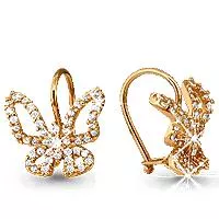 Серьги, золото, артикул LV40971А