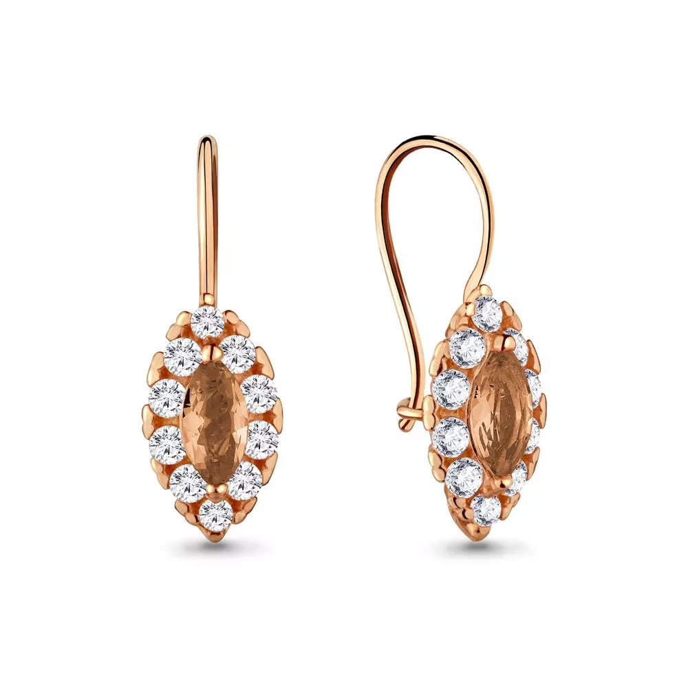 Серьги, золото, артикул LV40969Е