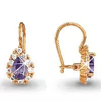 Серьги, артикул LV40968Д, золото