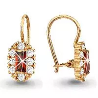 Серьги, золото, артикул LV40967Е