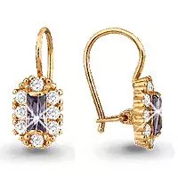 Серьги, артикул LV40967Д, золото