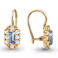 Серьги, артикул LV40967Б, золото