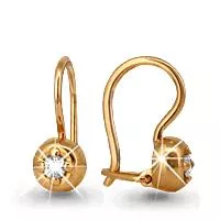 Серьги, золото, артикул LV40963