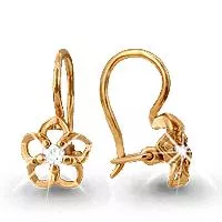 Серьги из золота, артикул LV40961