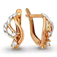 Серьги из золота, артикул LV40886А