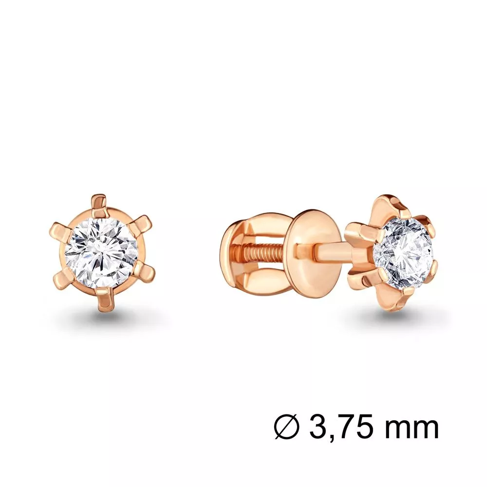Серьги, артикул LV40802, золото
