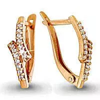Серьги из золота, артикул LV40792А