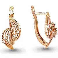 Серьги, золото, артикул LV40780А