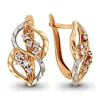 Серьги, золото, артикул LV40773А