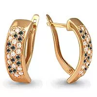 Серьги из золота, артикул LV40759Ч