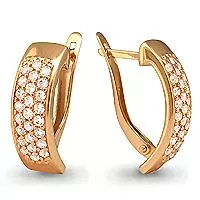 Серьги из золота, артикул LV40756А