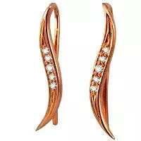 Серьги, артикул LV40350А, золото