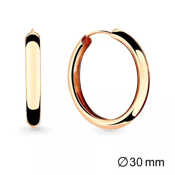 Серьги из золота, артикул LV36037