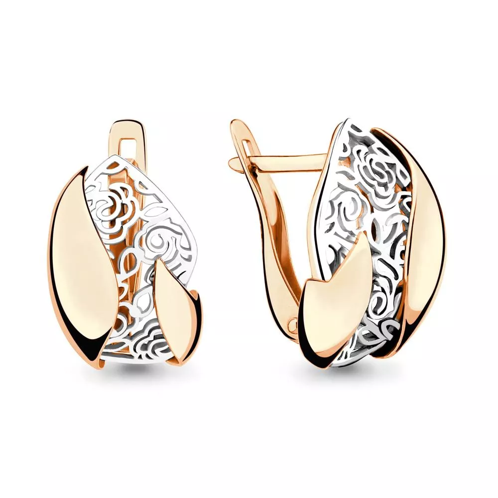 Серьги, артикул LV36018, золото