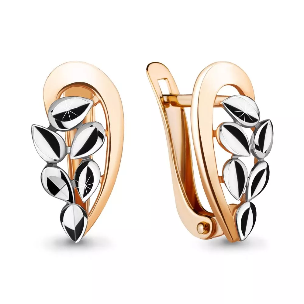 Серьги, артикул LV33621, золото