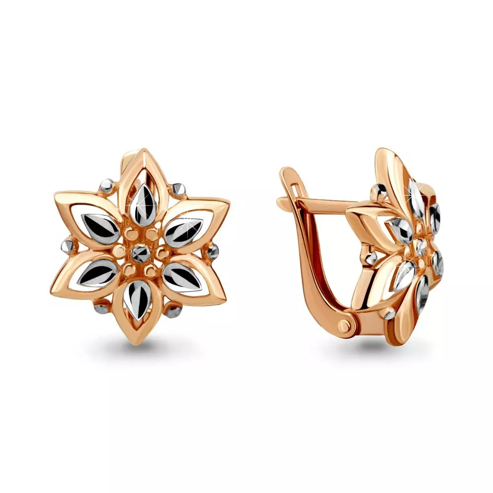 Серьги, артикул LV33617, золото