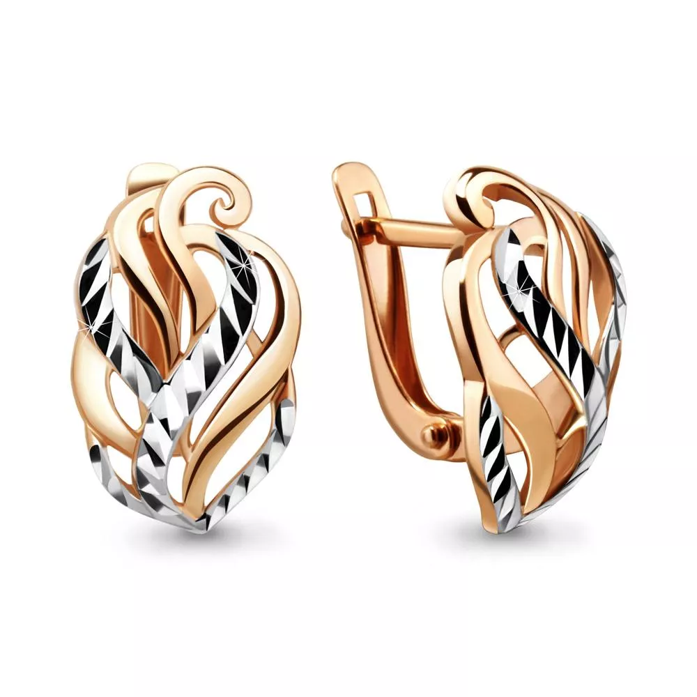 Серьги, золото, артикул LV33587