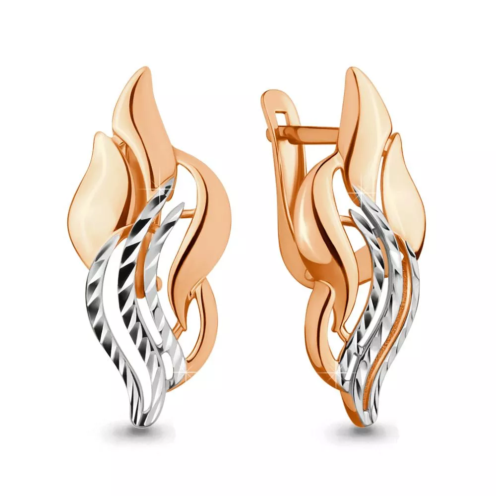 Серьги, артикул LV33585, золото