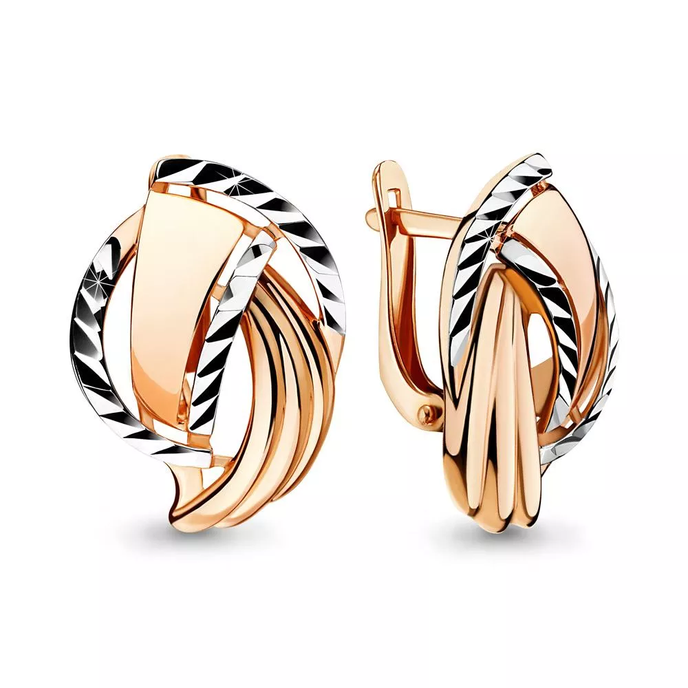 Серьги, золото, артикул LV33583