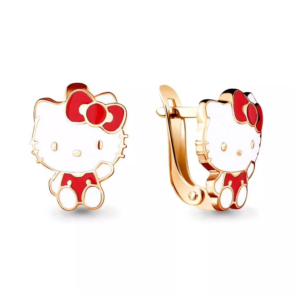 Серьги из золота, артикул LV33580