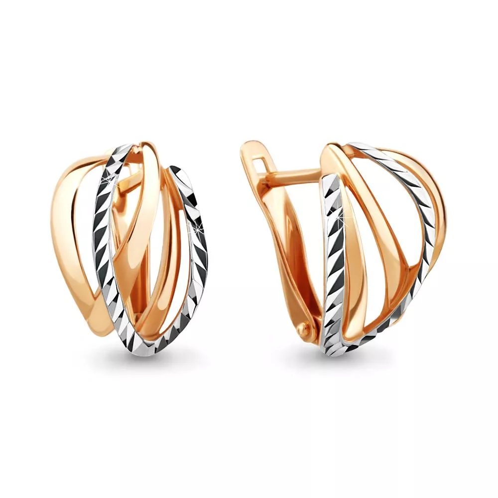 Серьги, артикул LV33570, золото