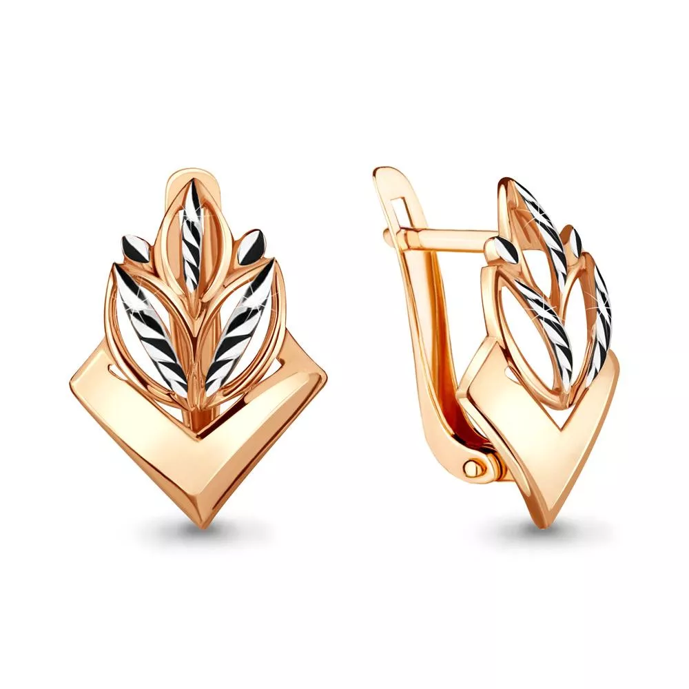 Серьги, артикул LV33554, золото