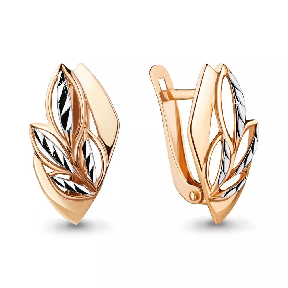 Серьги из золота, артикул LV33553