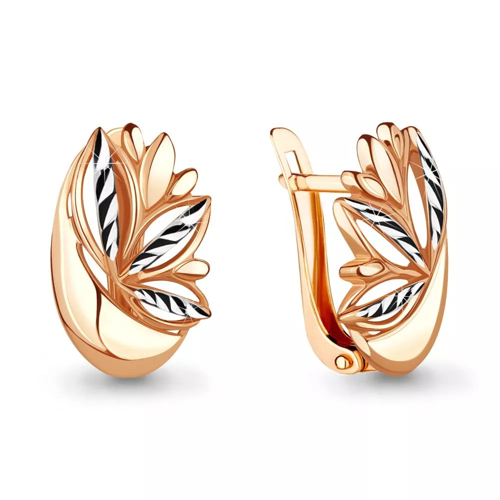 Серьги, золото, артикул LV33552