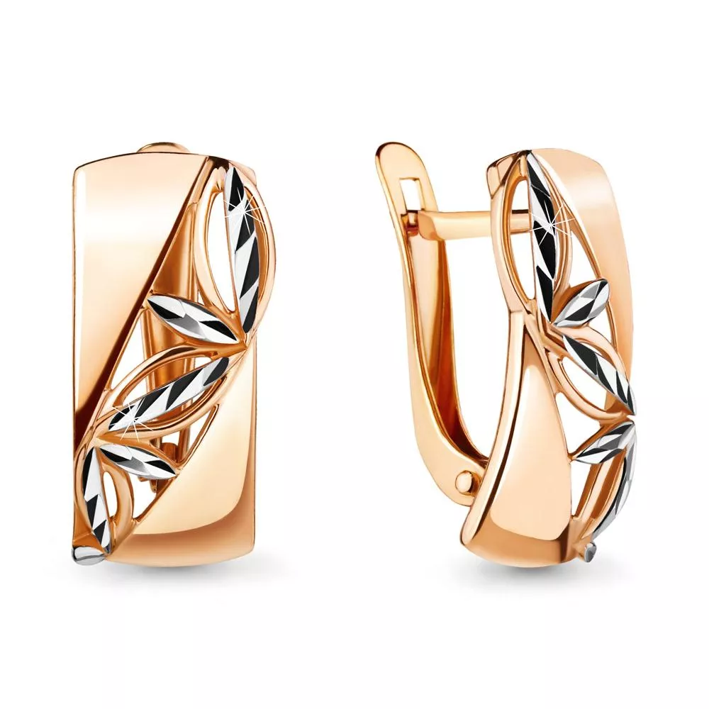 Серьги, артикул LV33550, золото