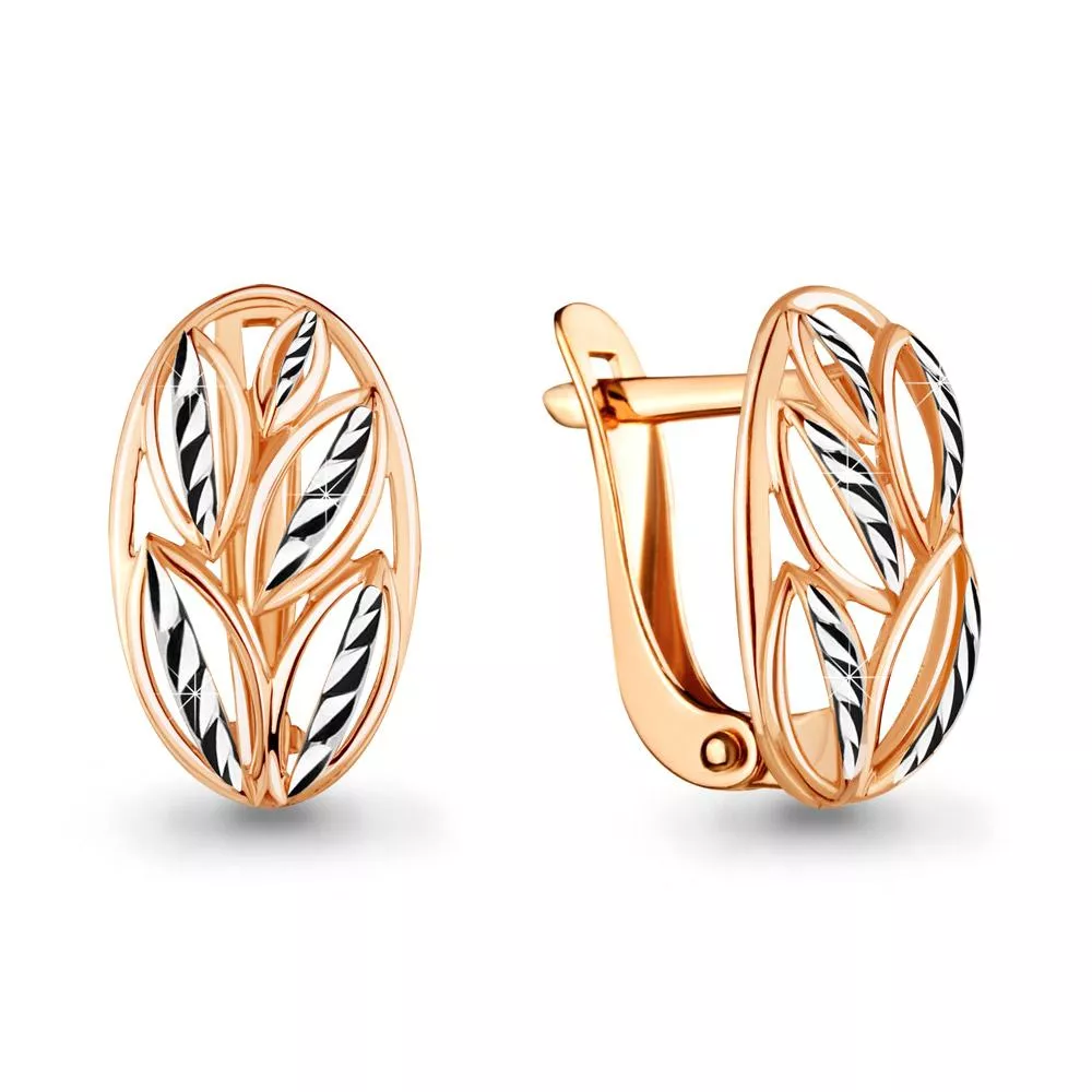 Серьги, артикул LV33543, золото