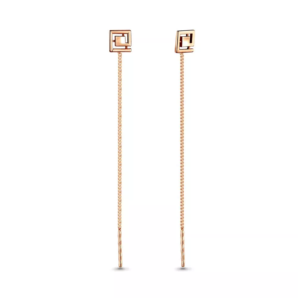 Серьги, артикул LV33529, золото