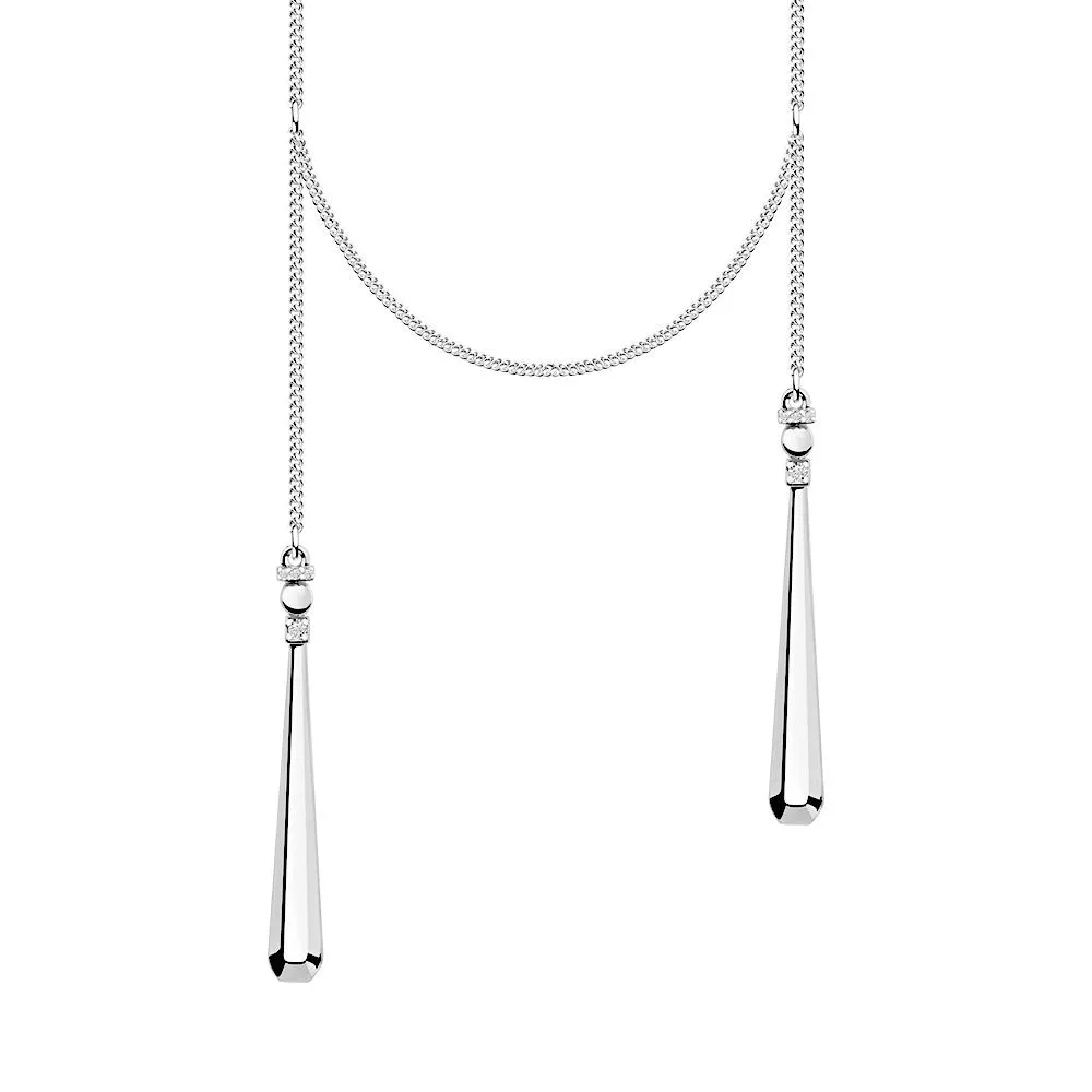 Колье, серебро, артикул LV73564А