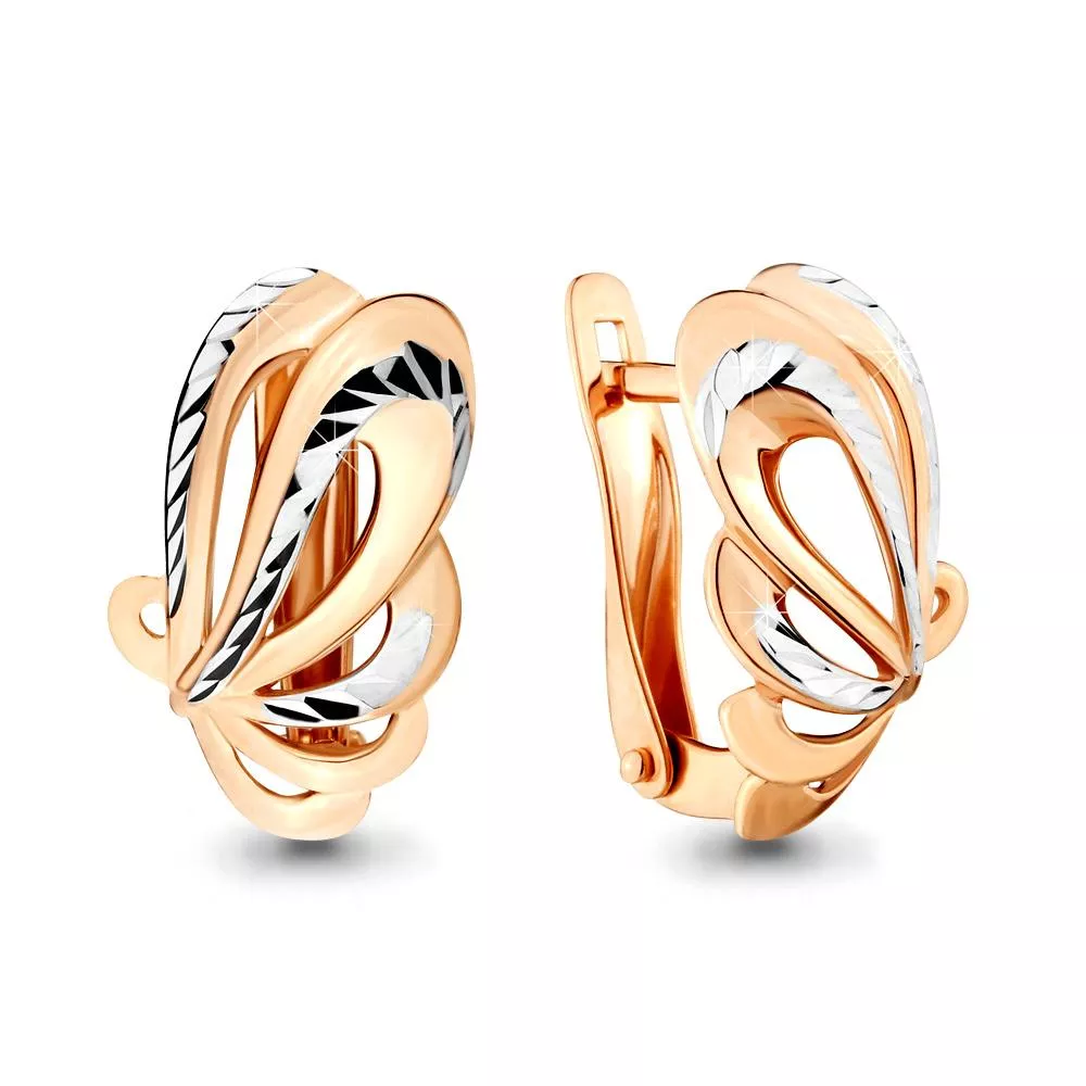 Серьги, артикул LV33513, золото