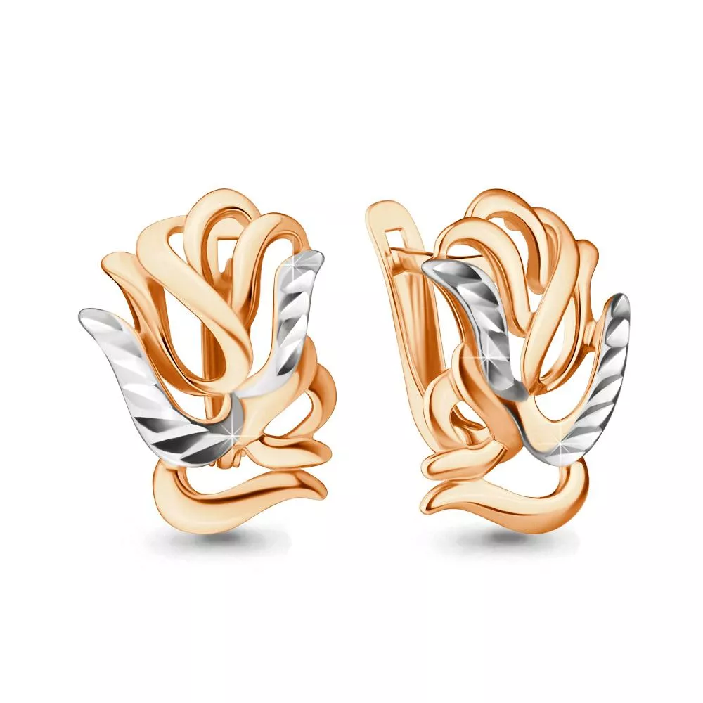 Серьги из золота, артикул LV33510