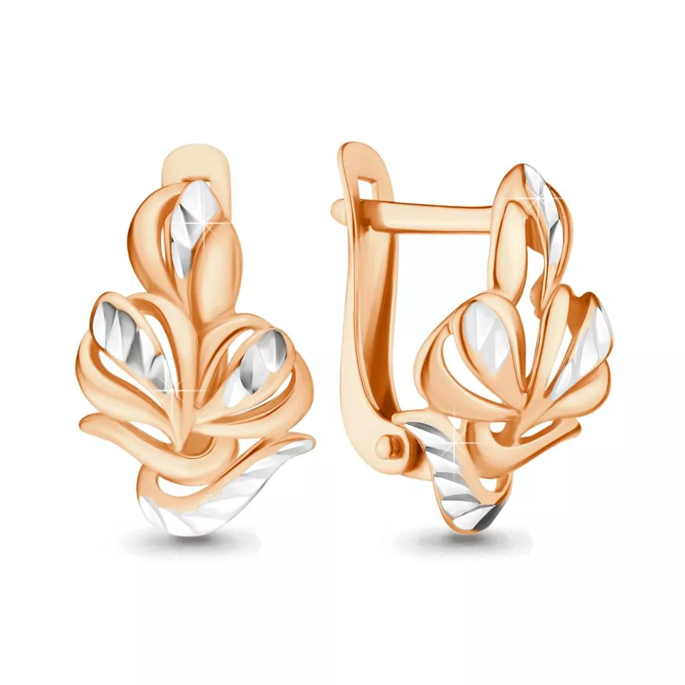 Серьги из золота, артикул LV33509