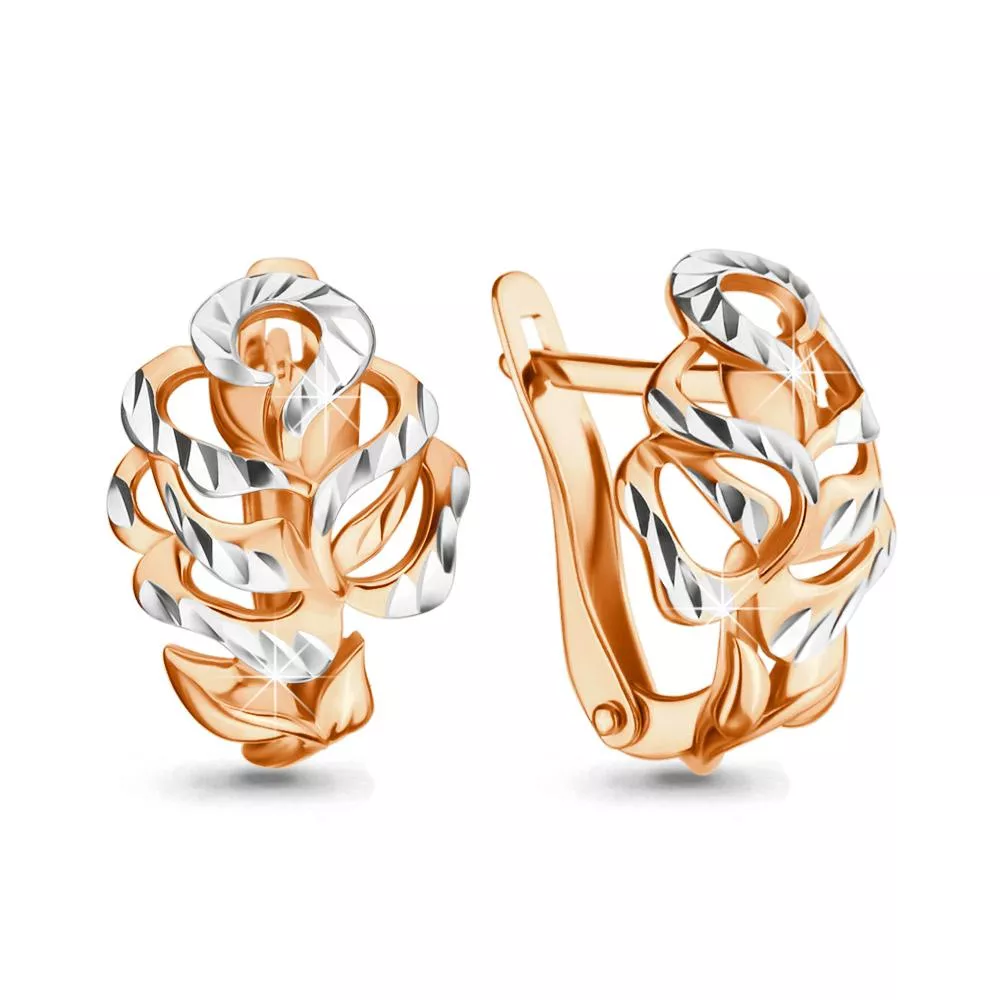 Серьги из золота, артикул LV33508