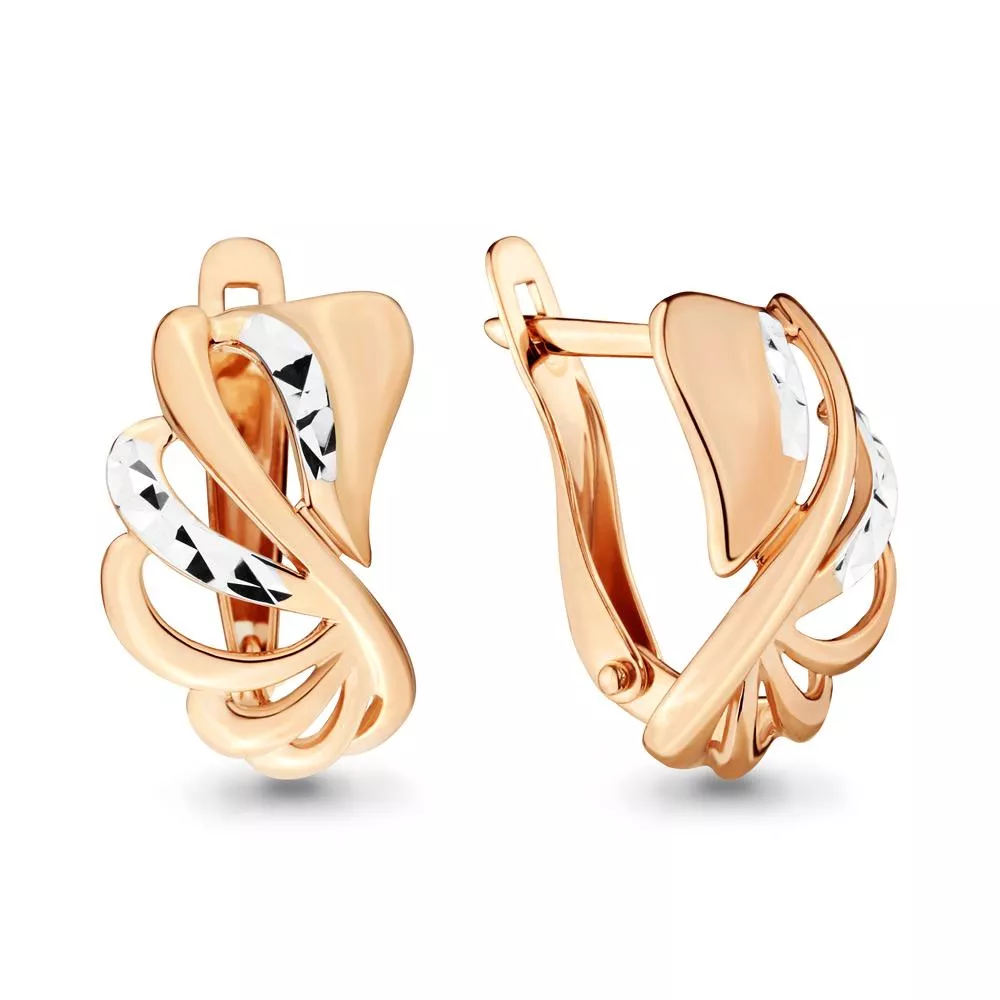 Серьги, артикул LV33499, золото