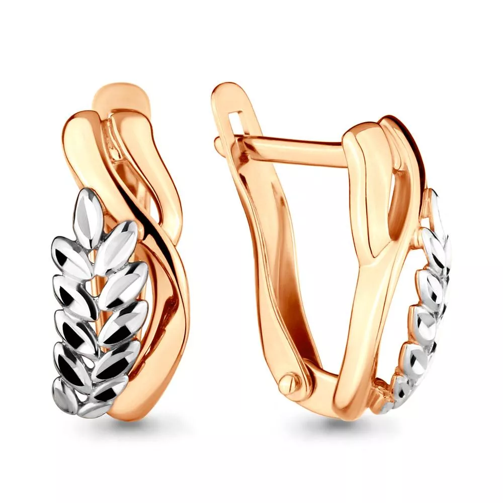 Серьги, золото, артикул LV33496