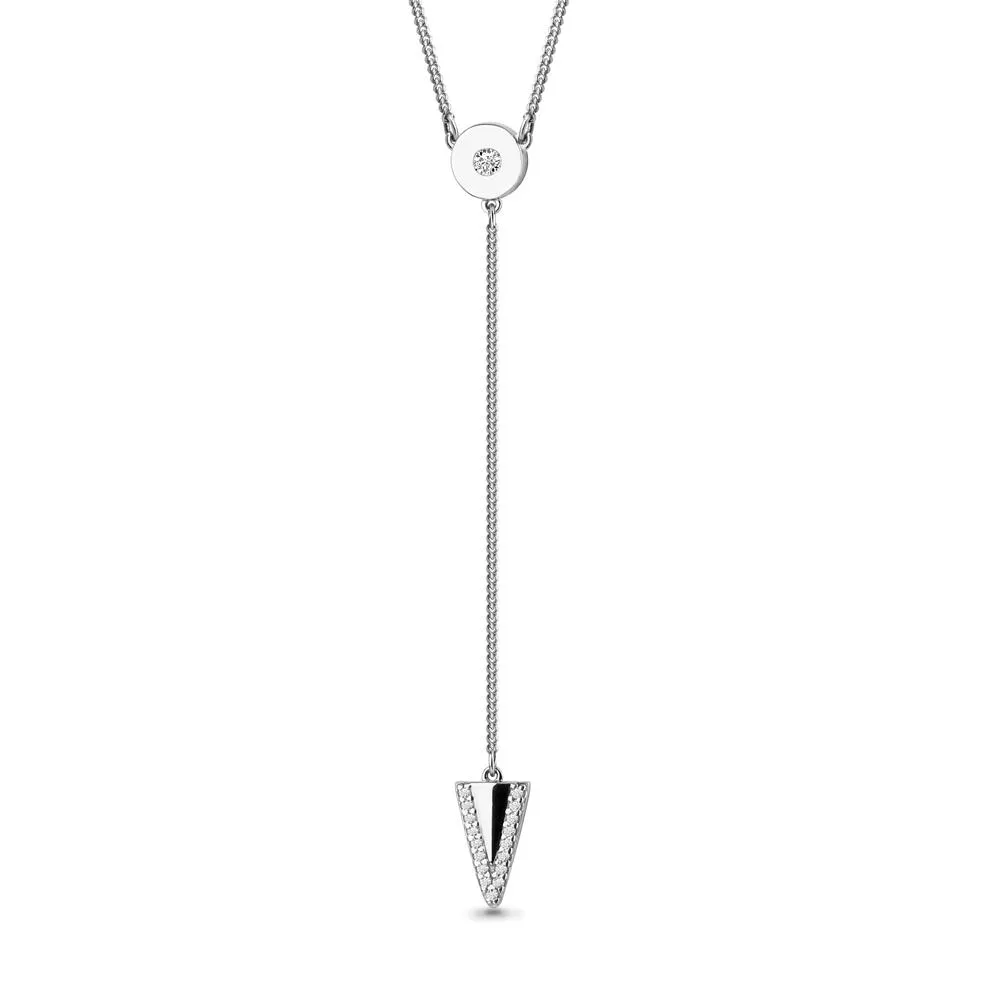 Колье, серебро, артикул LV73562А