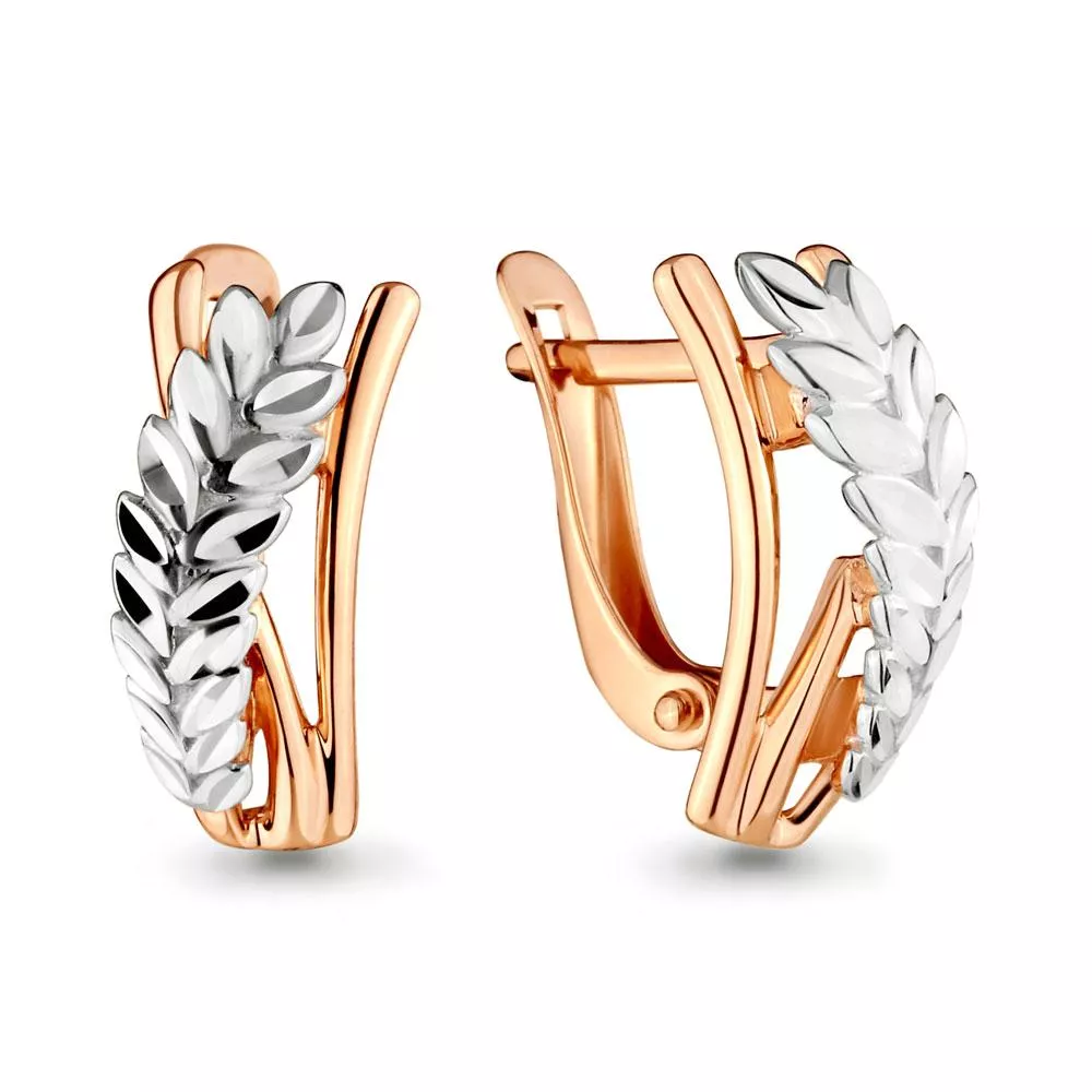 Серьги, артикул LV33489, золото