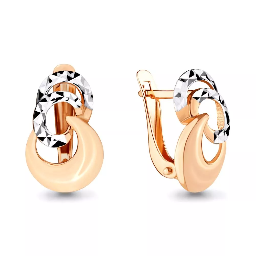 Серьги из золота, артикул LV33484