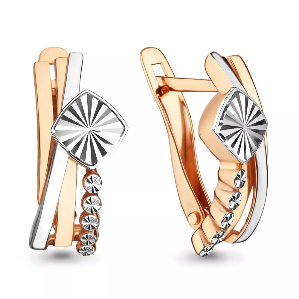 Серьги, артикул LV33438, золото