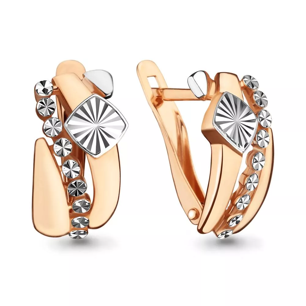 Серьги, артикул LV33435, золото