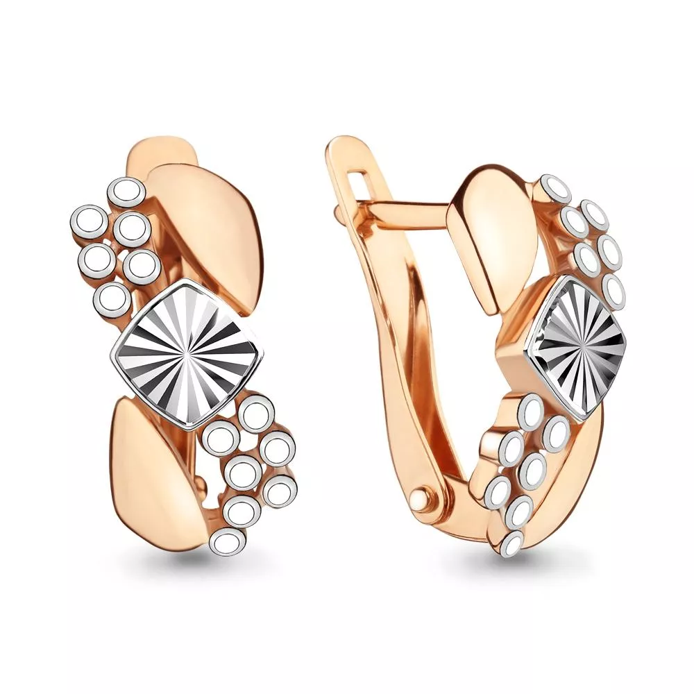 Серьги из золота, артикул LV33434