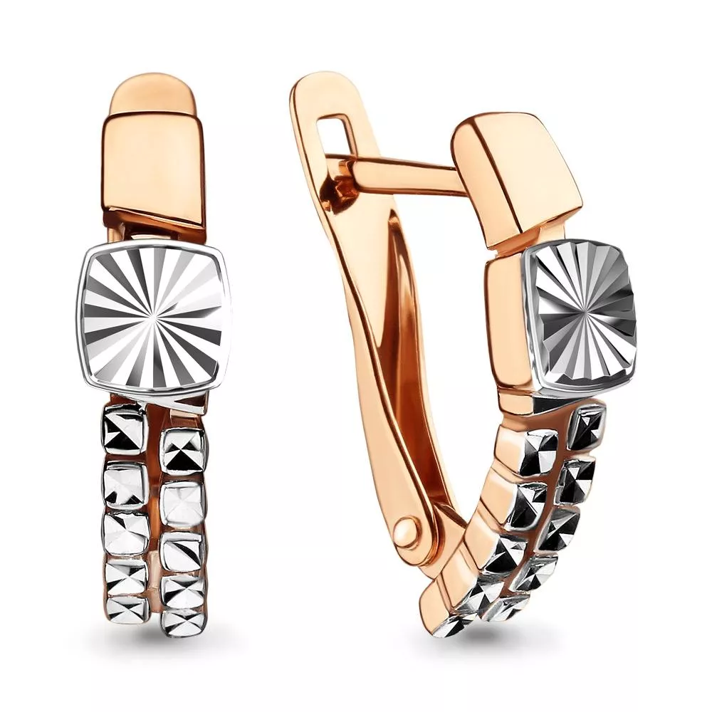 Серьги из золота, артикул LV33428