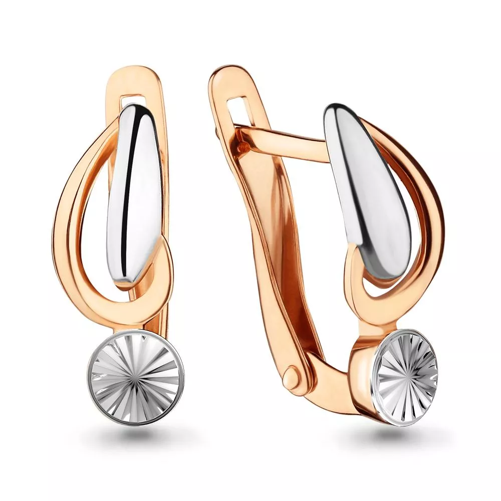 Серьги из золота, артикул LV33425