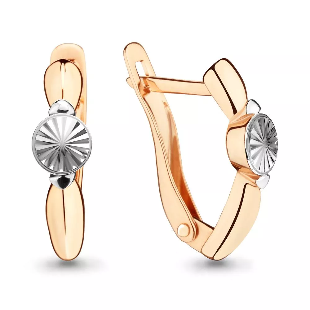 Серьги из золота, артикул LV33422