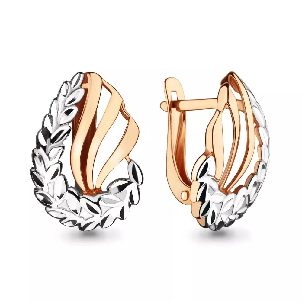 Серьги из золота, артикул LV33420