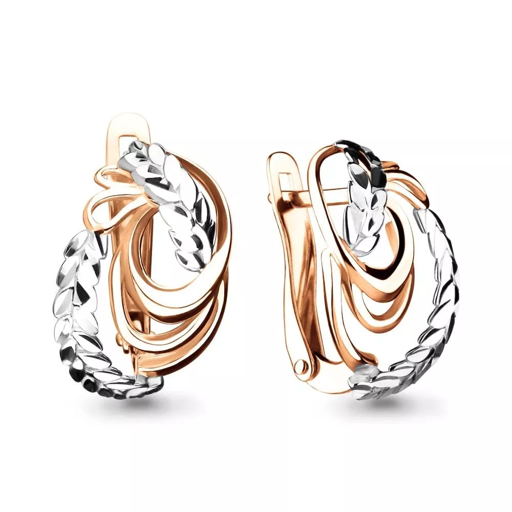 Серьги, артикул LV33418, золото